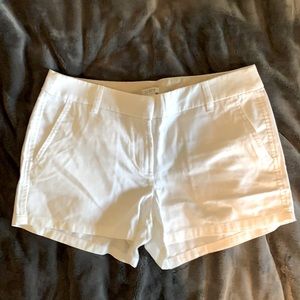 J. Crew White Chino Shorts 3.5” NWT